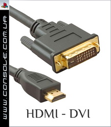 Кабель HDMI - DVI для PlayStation®3